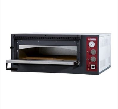 Elektro Pizzaofen Flammkuchenofen Rustikal für 6 x (Ø) 33 cm Pizzen Gastlando