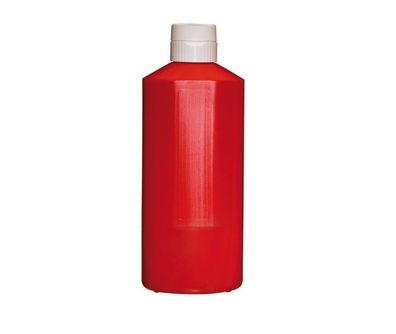 Quetschflasche Dosierflasche Soßenflasche mit Verschlusskappe 1,1 L - Farbe: Rot