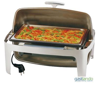 APS Buffet Elektro Chafing Dish mit Rolltop und Behälter GN 1/1 - 100 Gastlando