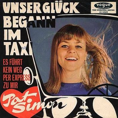 7"SIMON, Pat · Unser Glück begann im Taxi (RAR 1967)
