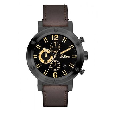 s. Oliver Herren Uhr Armbanduhr SO-3096-LC