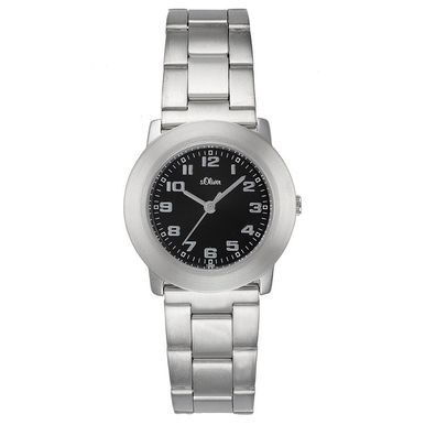 s. Oliver Damen-Armbanduhr Analog Quarz SO-15021-MQR