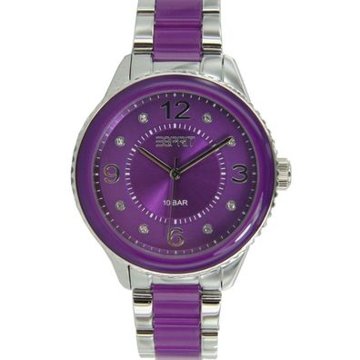 Esprit Damen Uhr Marin Lucent Purple ES106192006 NEU