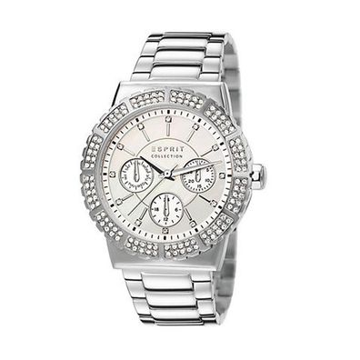 Esprit Collection Damen Uhr Armbanduhr Angelia Edelstahl EL102062F04
