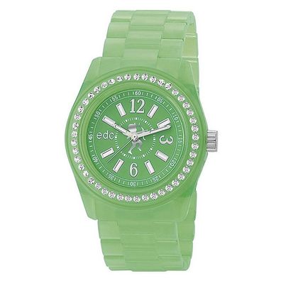 EDC by Esprit Uhr Armbanduhr Damen Discoglam Afterglow green EE900172020