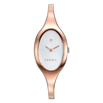 Esprit Damen Uhr Armbanduhr Spangenuhr Edelstahl Rosé ES906602002