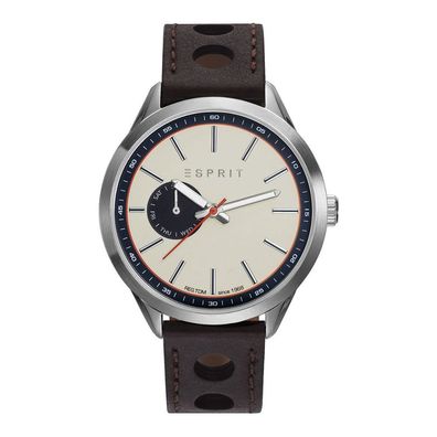 Esprit Herren Uhr Armbanduhr TP10921 Leder ES109211001
