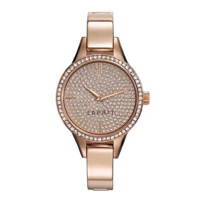 Esprit Damen Uhr Armbanduhr tp10906 Edelstahl Rosé ES109062003