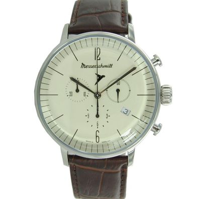 Aristo Herren Messerschmitt Uhr Chronograph Fliegeruhr ME-4H152 NEU