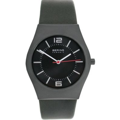 Bering Unisex Uhr Armbanduhr Slim Ceramic - 32035-642Leder