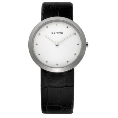 Bering Damen Uhr Armbanduhr Slim Classic - 10331-400 Leder