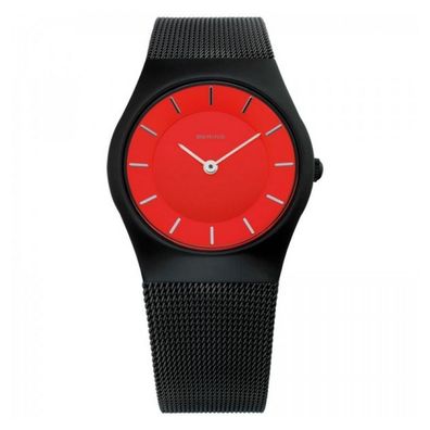 Bering Damen Uhr Armbanduhr Slim Classic - 11930-229 Meshband