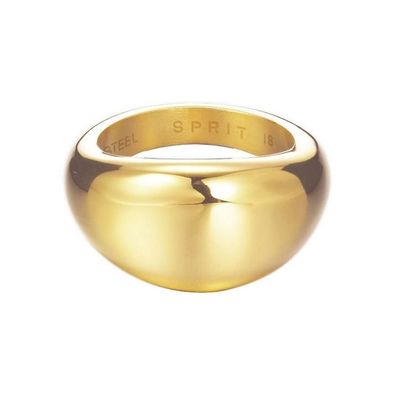 Esprit Damen Ring Edelstahl Gold Organic ESRG12383B1