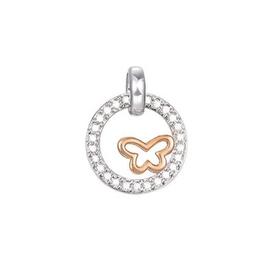 Esprit Anhänger Charms Bead Edelstahl JW50239 Zirkonia ESCH01611D000