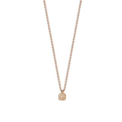 Esprit Damen Kette Collier Silber Rosé Zirkonia Petite glam ESNL92795B420