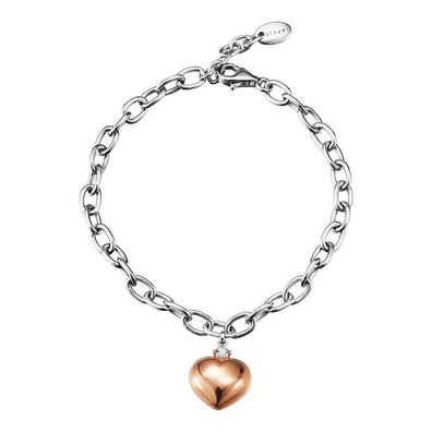 Esprit Damen Armband Silber Shades of love rose ESBR91496B180