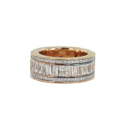 Esprit Collection Damen Ring Silber Rosé Zirkonia Pallas Gr.17 ELRG92318B180