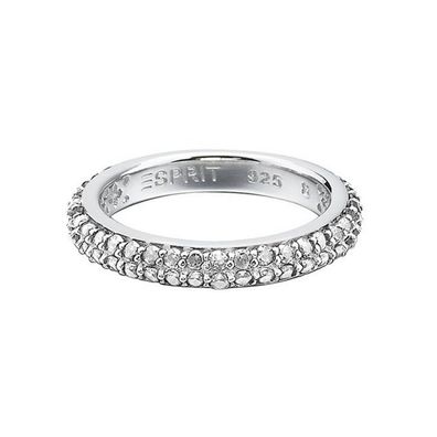 Esprit Damen Ring Silber Zirkonia Elegance ESRG91667A1