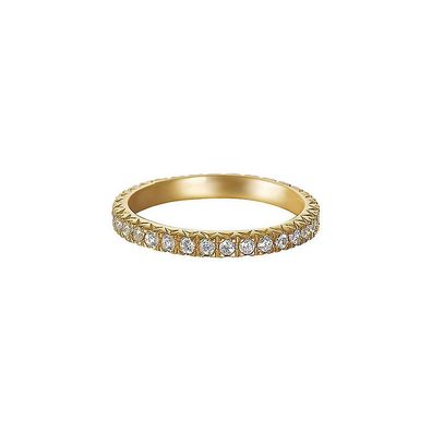 Esprit Damen Ring Silber Gold Zirkonia Brilliance ESRG91986B