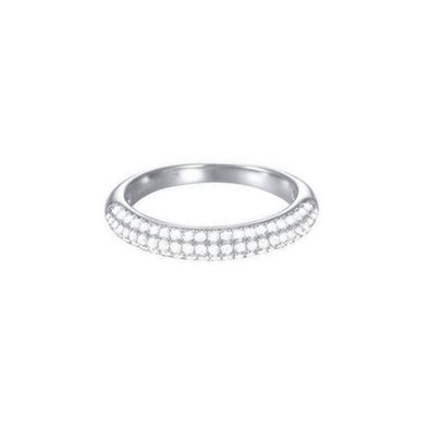 Esprit Damen Ring Edelstahl Silber Glam ESRG02765A1