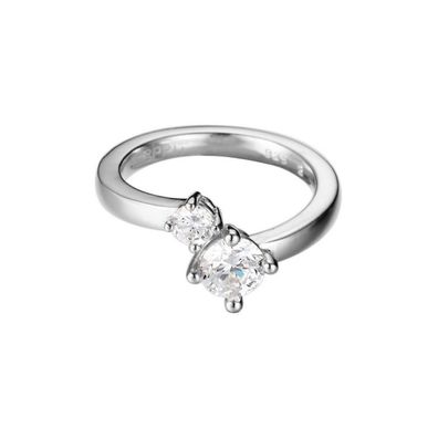 Esprit Damen Ring Silber Zirkonia Svelte Sparkle ESRG92139A1