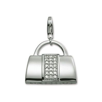 Esprit Anhänger Charms Silber Glamour Bag XL ESZZ90542A000