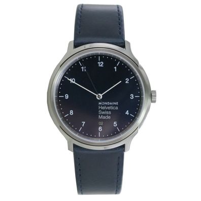 Mondaine Damen Uhr Helvetica No1 Armbanduhr MH1. R2240. LD Leder