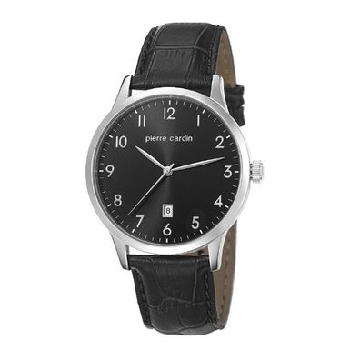 Pierre Cardin Herren Uhr Armbanduhr HENRI MARTIN Leder PC106671F01