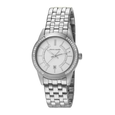 Pierre Cardin Damen Uhr Armbanduhr TROCA LADY silber PC106582F05