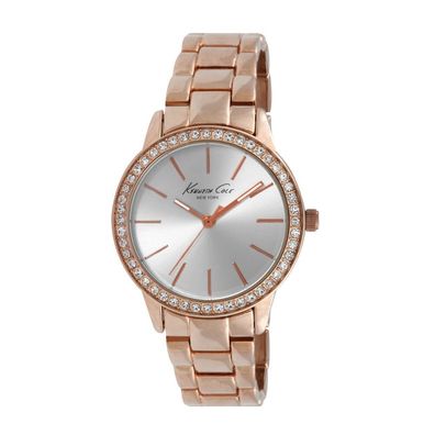 Kenneth Cole New York Damen-Armbanduhr Analog Quarz Edelstahl 10019994