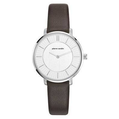 Pierre Cardin Damen Uhr Armbanduhr Brochant Leder PC107872F01