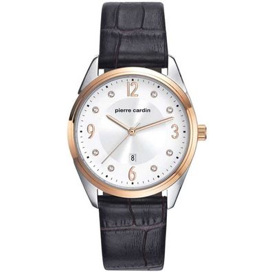 Pierre Cardin Damen Uhr Armbanduhr Bourse Leder PC107862F03