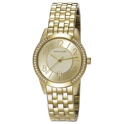 Pierre Cardin Damen Uhr Armbanduhr TROCA LADY gold PC106582F17