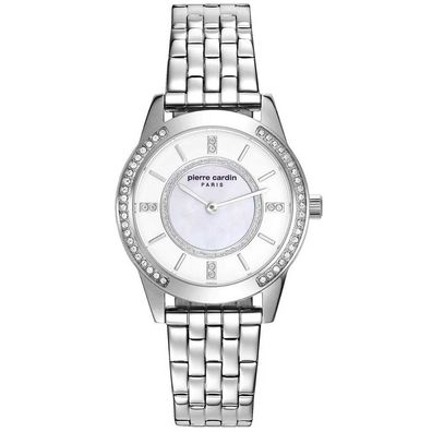 Pierre Cardin Damen Uhr Armbanduhr TROCA silber PC108182F04
