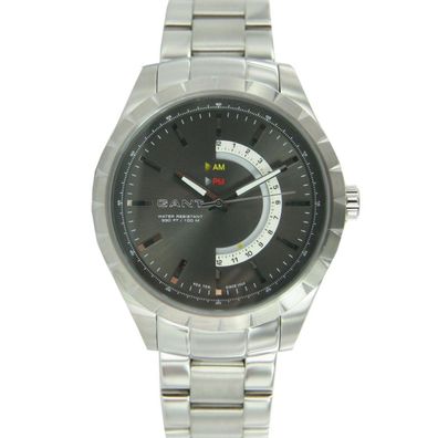 GANT Herren Uhr Armbanduhr Boxford Grey-Metal W10773