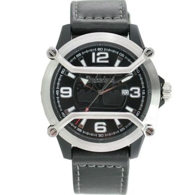 Timberland Herren Uhr Armbanduhr Leder Analog HT3 TBL.13867JPBS/02