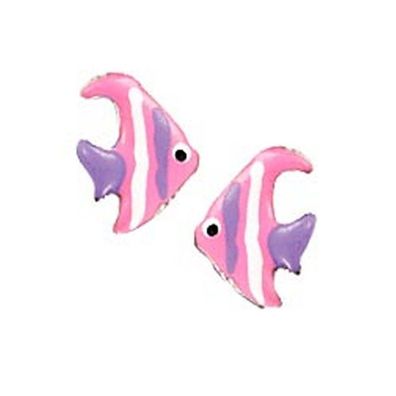 Scout Kinder Ohrringe Ohrstecher Silber Fische rosa Mädchen 262115100 NEU