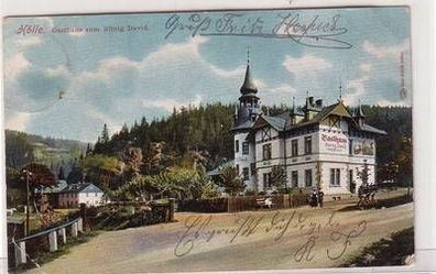 04883 Ak Hölle Gasthaus zum König David 1911