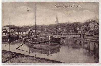 45512 Ak Gerden (Lagarde) in Lothringen 1918