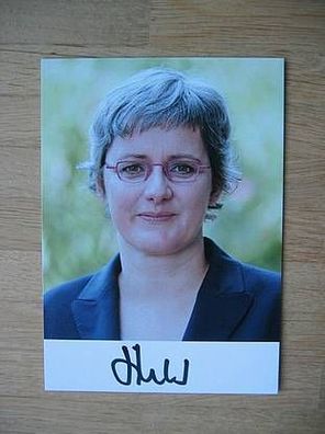 Baden-Württemberg Ministerin Silke Krebs - Autogramm!!!