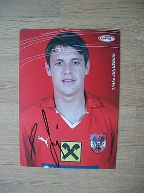 Nationalmannschaft Österreich Zlatko Junuzovic Autogram