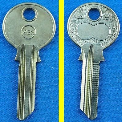 Schlüsselrohling Börkey 493 für verschiedene Cotico Profilzylinder