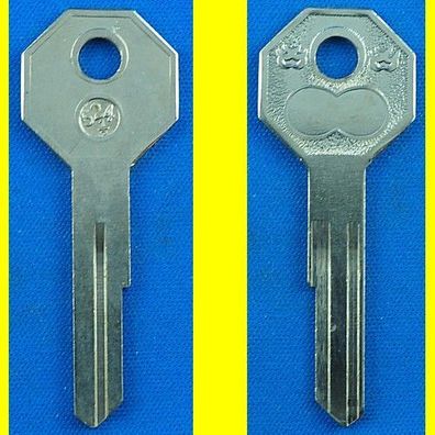 Schlüsselrohling Börkey 524 1/2 für AKS / Huf - DAF, Goggomobil, Zündapp ....