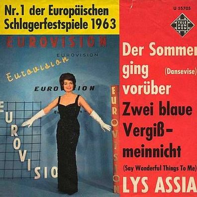 7"ASSIA, Lys · Der Sommer ging vorüber (RAR 1963)