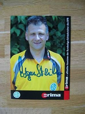 DFB Bundesligaschiedsrichter Edgar Steinborn Autogramm!