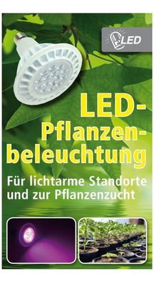 LED Pflanzenbeleuchtung E27 14W PAR38 Strahler