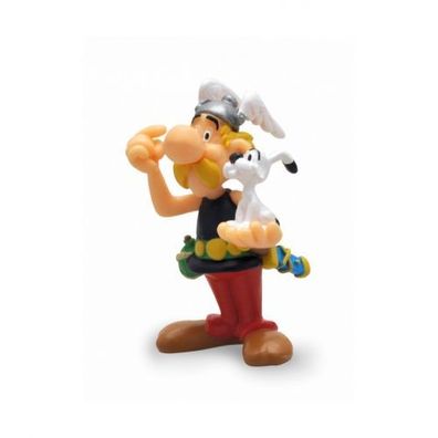 Asterix - Figur Asterix mit Idefix
