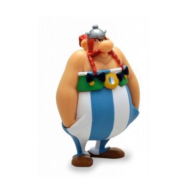 Asterix - Figur Obelix wütend mit Händen in den Taschen