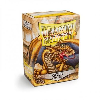 Dragon Shield Matte - Gold (100 Stück)