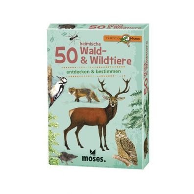 Expedition Natur - 50 heimische Wald- & Wildtiere